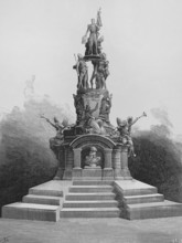 Simón Bolívar, (1783-1830), Venezuelan military and political figure, known as El Libertador, 1883.  Creators: Manuel Nao, Eugenio Vela.
