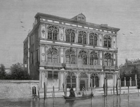 Palazzo Ca' Vendramin Calergi, Venice, Italy, 1883.  Creator: Tomás Carlos Capuz.