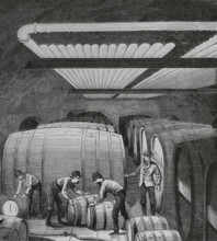 Application of cold to industry - Raoul Pictect system, 1883.  Creator: Unknown.