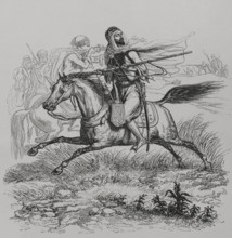 Abd el-Kader's cavalry, 1856.  Creator: Unknown.