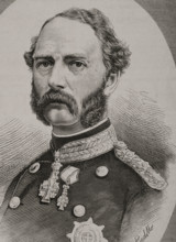 Portrait of Christian IX, (1818-1906), King of Denmark, (1863-1906), 1878. Creator: Félix Badillo.