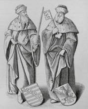 The Duke of Saxony and the Marquis of Brandenburg, 1624, (1878). Creator: Viericx.