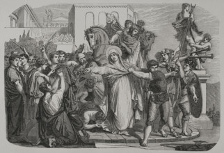 Death of Saint Dorothy or Dorothy of Caesarea, (c279-c311), 1856.  Creator: Unknown.