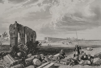 Tyre, (currently in Lebanese territory), 1840. Creator: Aubert.