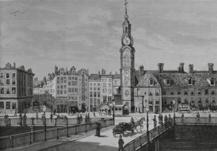 View of the Sophia Square, Amsterdam, Netherlands, 1883.  Creator: Unknown.