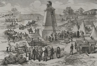 Franco-Prussian War (1870-1871): Siege of Paris (19 September 1870 to 28 January 1871), 1870. Creator: Tomás Carlos Capuz.