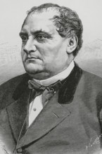 Prince Napoléon-Jérôme Bonaparte, (1822-1891), French politician, 1883.  Creator: Arturo Carretero y Sánchez.