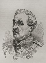 Charles Cousin-Montauban (1796-1878), 1st Count of Palikao, French general and statesman, 1870.  Creator: Unknown.