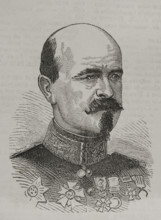 Louis-Jules Trochu (1815-1896), French general and politician, 1870.  Creator: Unknown.
