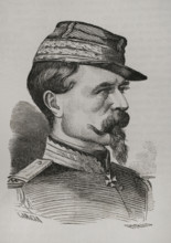 Antoine Chanzy (Antoine Alfred Eugène Chanzy) (1823-1883), French general, 1870.  Creator: Marcelo Paris.