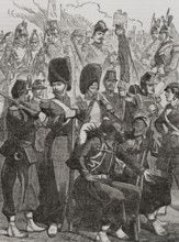 French army uniforms in 1870.  Creator: Unknown.