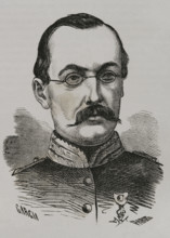 Louis Faidherbe (1818-1889), French general and colonial administrator, 1870. Creator: Marcelo Paris.