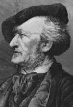 Richard Wagner, (1813-1883), German composer, 1883. Creators: Richard Wagner, Marcelo Paris.