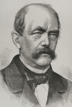 Otto von Bismarck (1815-1898), German statesman and politician, 1870. Creator: Unknown.