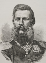 Crown Prince Frederick William of Prussia (1831-1888), Member of the House of Hohenzollern, 1870. Creator: Unknown.