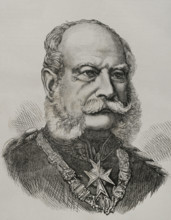 William I (1797-1888), King of Prussia (1861-1888) and Emperor of Germany (1871-1888), 1870. Creator: Unknown.
