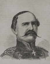 Prince August of Württemberg (1813-1885), Prussian Colonel General of the Cavalry..., 1870. Creator: Unknown.