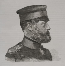Gustav von Stiehle (Friedrich Wilhelm Gustav Stiehle) (1823-1899), Prussian infantry general, 1870. Creator: Unknown.