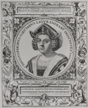 Christopher Columbus, (1451-1506), Navigator, cartographer and admiral, 1892.  Creator: Unknown.