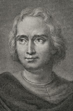 Christopher Columbus, (1451-1506), Navigator, cartographer and admiral, 1892. Creator: Unknown.