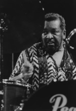 Chico Hamilton, North Sea Jazz Festival, Netherlands, 1989. Creator: Brian Foskett.