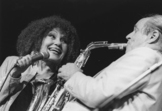 Cleo Laine and John Dankworth, Brecon Jazz Festival, 1995. Creator: Brian Foskett.