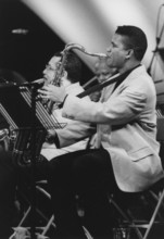 David Sanchez, Slide Hampton's Jazz Masters, North Sea Jazz Festival, 1993. Creator: Brian Foskett.