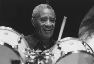 Max Roach, Queen Elizabeth Hall, London, 1996. Creator: Brian Foskett.