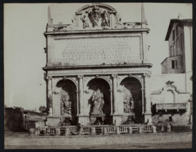 The Fontana dell'Acqua Felice in Rome, c1858.  Creator: Jane Martha St. John.