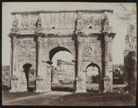 Arch of Constantine, Rome, c1858. Creator: Jane Martha St. John.
