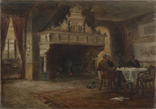 An Interior, 1887. Creator: Ernest Crofts.