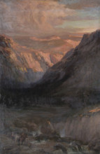 Mountain Landscape, c1900-1930s. Creator: Arthur George Walker.