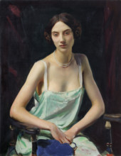 Portrait of a Woman, by 1932. Creator: George Spencer Watson.