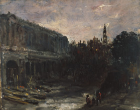 Somerset House, c1819. Creator: John Constable.