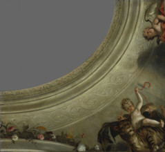 Cupid before Jupiter, (Tiger section), 1713-1715. Creator: Sebastiano Ricci.