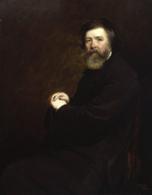Portrait of Thomas Creswick, R.A., 1862. Creator: William Powell Frith.