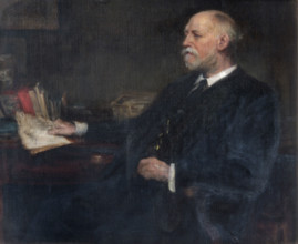Study for Portrait of Sir Frederick Eaton, 1913. Creator: Edward John Poynter.