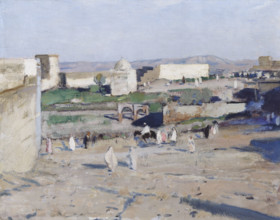 Entry into Fez, 1930s. Creator: Henry Bishop.