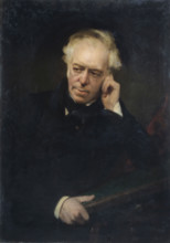Portrait of Sir William Allan, R.A., c1844. Creator: John Watson-Gordon.