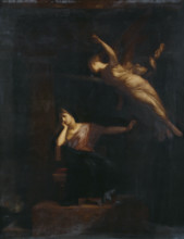 Ceres refusing to be consoled by Iris, 1816. Creator: Richard Cook.