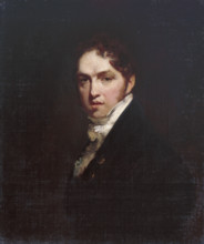 Self-portrait of William Owen R.A., c1795-1805. Creator: William Owen.