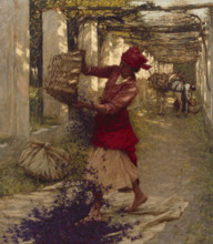 Violets for Perfume, c1913. Creator: Henry Herbert la Thangue.