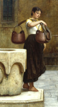 La Biccolante: A Venetian water-carrier, 1879. Creator: William Frederick Yeames.