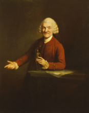 Portrait of Dr William Hunter, 1769. Creator: Mason Chamberlin.