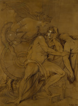 Thetis bringing the Armour to Achilles, 1805. Creator: Benjamin West.