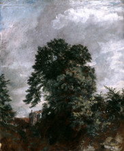Distant View of the Grove, Hampstead, 1822. Creator: John Constable.
