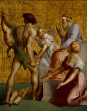 Judgement of Solomon, late 18th century. Creator: Giuseppe Cades.