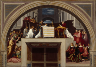 Mass at Bolsena, late 18th century. Creator: Giuseppe Cades.
