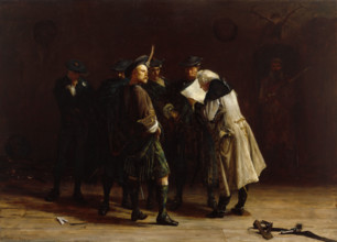 Jacobites, 1745, 1874. Creator: John Pettie.