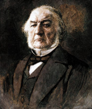 The late Right Hon. William Ewart Gladstone at the time of his fourth premiership, (1898). Creator: P Naumann.